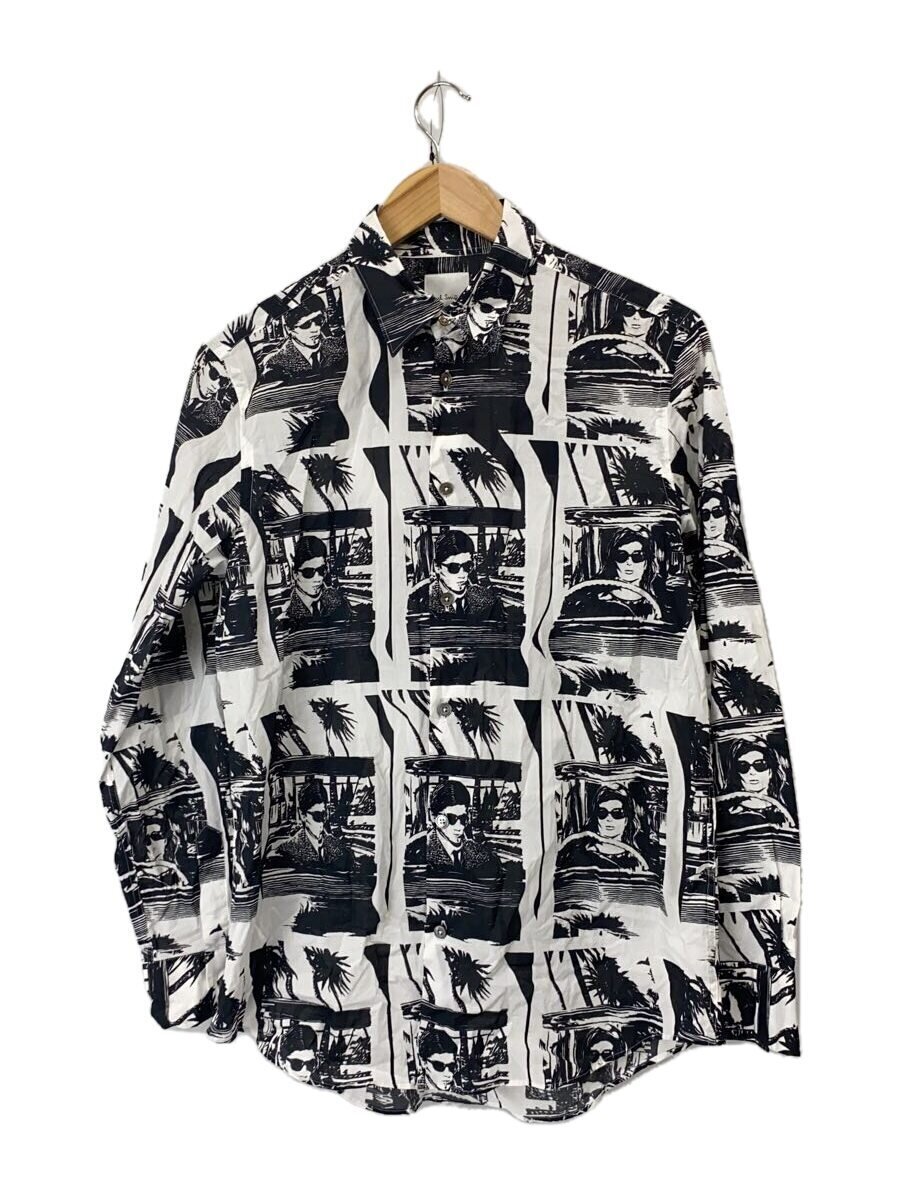 Rakuten - 【中古】Paul Smith◆長袖シャツ/M/コットン/ブラック/PF-WR-86570【メンズウェア】