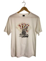 【中古】NUMBER (N)INE◆Tシャツ/3/コットン/WHT【メンズウェア】