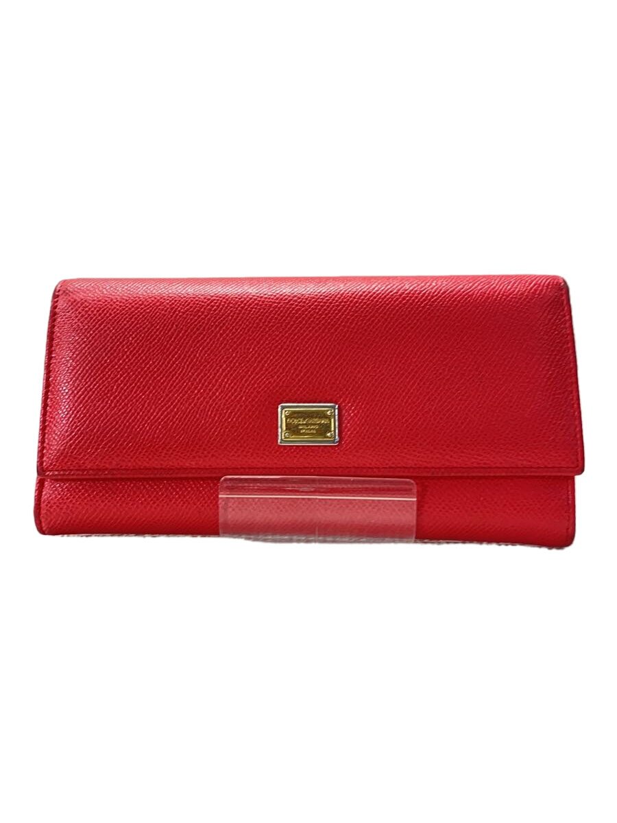 【中古】DOLCE&GABBANA◆長財布/PVC/PNK/無地/レディース/BI0087-A1001【服飾雑貨他】