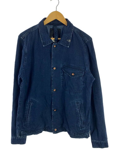 【中古】DENHAM◆カバーオール/L/コットン/IDG/01-14-07-20-075//【メンズウェア】 【中古】DENHAM◆カバーオール/L/コットン/IDG/01-14-07-20-075//【メンズウェア】