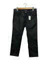 【中古】JUNYA WATANABE COMME des GARCONS◆ポリエステルコーティングパンツ/ボトム/S/ポリエステル/BLK/JK-P014【レデ...