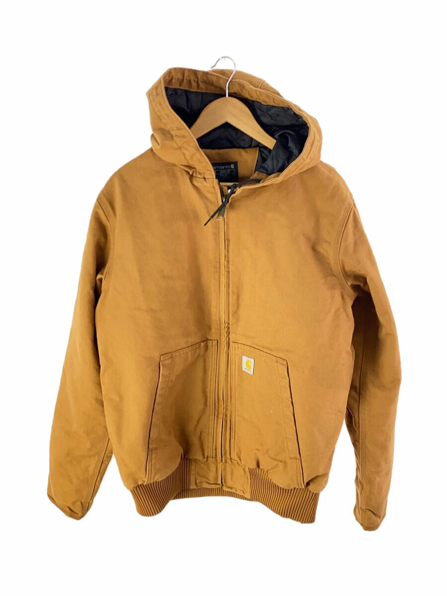 【中古】Carhartt◆ジャケット/M/コットン/CML/無地/J130-M【メンズウェア】