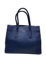 【中古】FURLA◆ショルダーバッグ/レザー/GRY【バッグ】