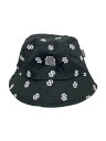 【中古】THE BLACK EYE PATCH◆DOLLAR SIGN PATTERNED BUCKET HAT BLACK/コットン/BLK/総柄/メンズ【服...