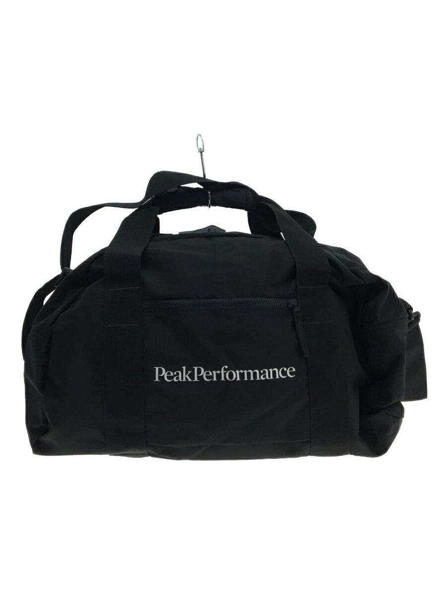 【中古】Peak Performance◆ボストンバッグ/ナイロン/BLK【バッグ】