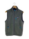 【中古】patagonia◆Ms Retro Pile Vest/S/ポリエステル/GRY/22820【メンズウェア】
