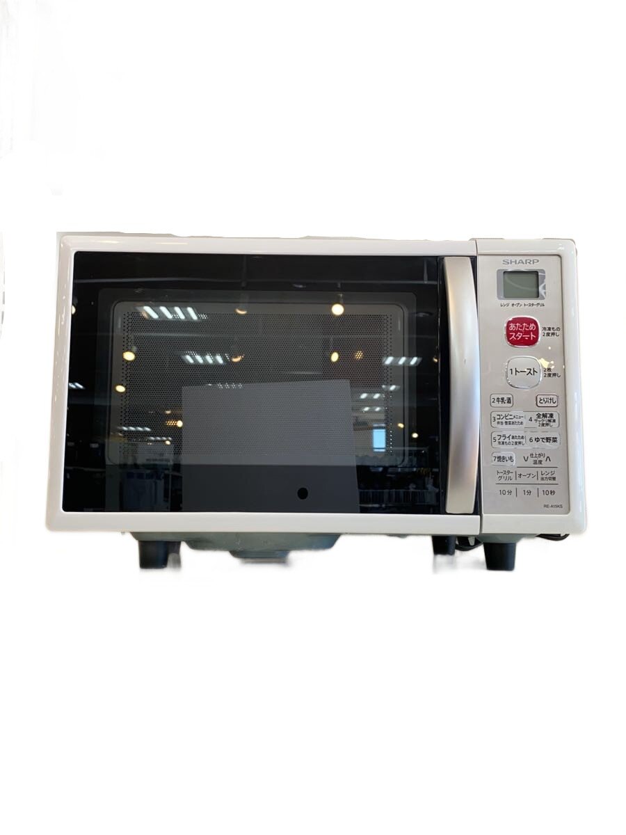 微波爐 - 【中古】SHARP◆オーブンレンジ RE-A15KS-W【家電・ビジュアル・オーディオ】