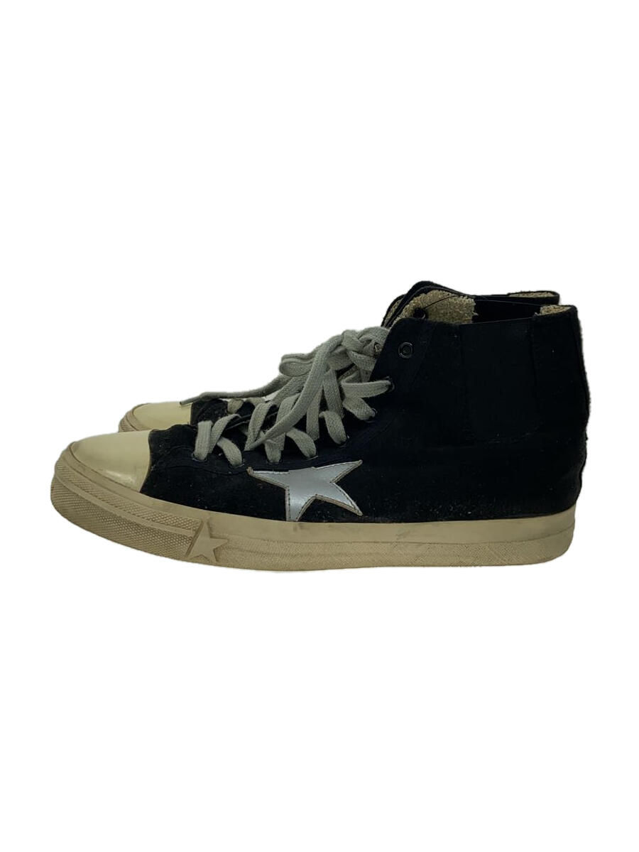 【中古】GOLDEN GOOSE◆ハイカットスニーカー/--/BLK【シューズ】