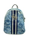 【中古】GUESS◆リュック/デニム/BLU/DG730432【バッグ】