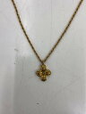 【中古】ネックレス/--/GLD/トップ有/レディース【服飾雑貨他】