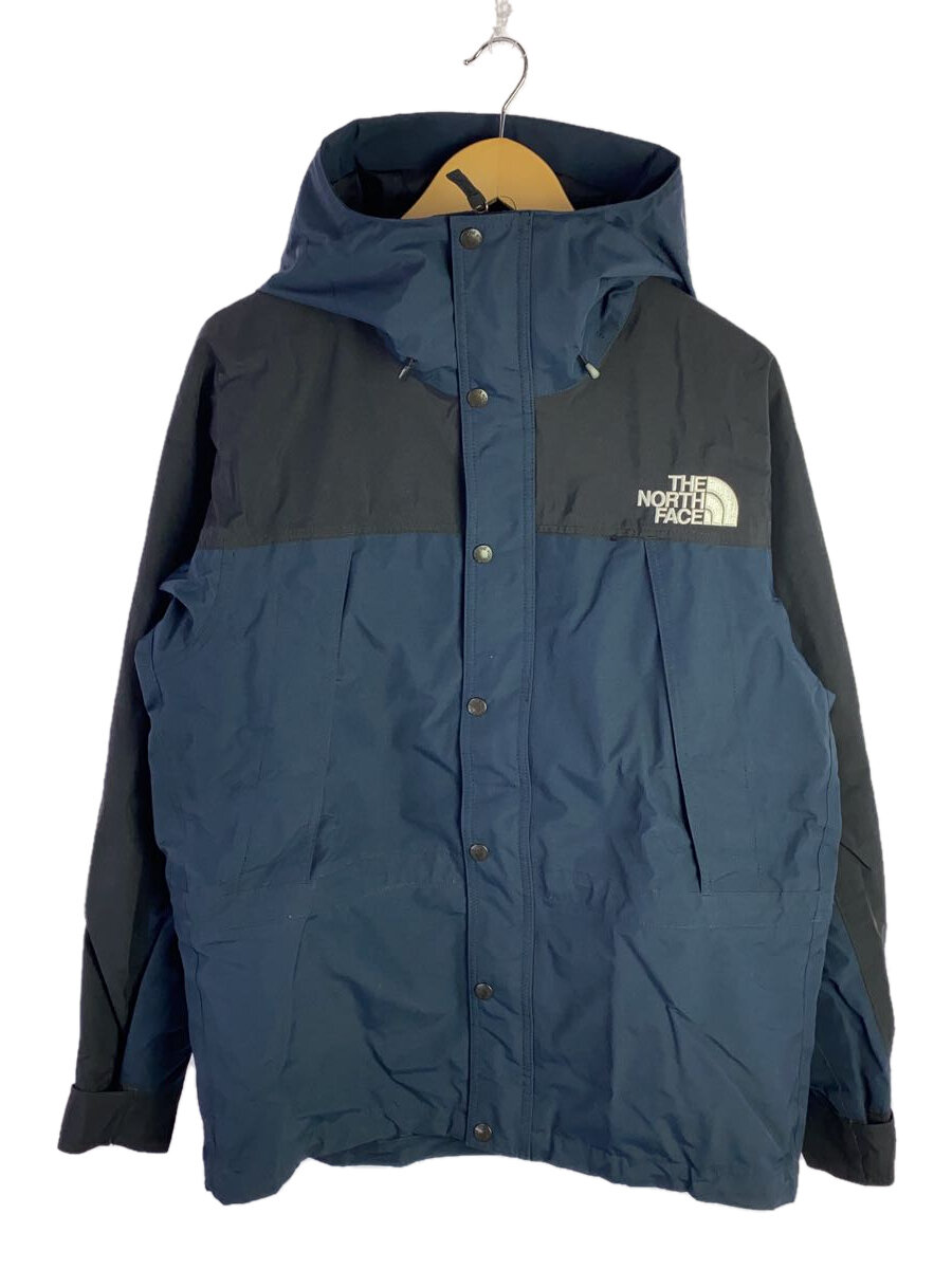 【中古】THE NORTH FACE◆MOUNTAIN LIGHT JACKET_マウンテンライトジャケット/M/ナイロン/NVY【メンズウェア】