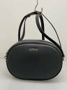 【中古】FURLA◆ショルダーバッグ/--/BLK/無地/EAU2CRA【バッグ】