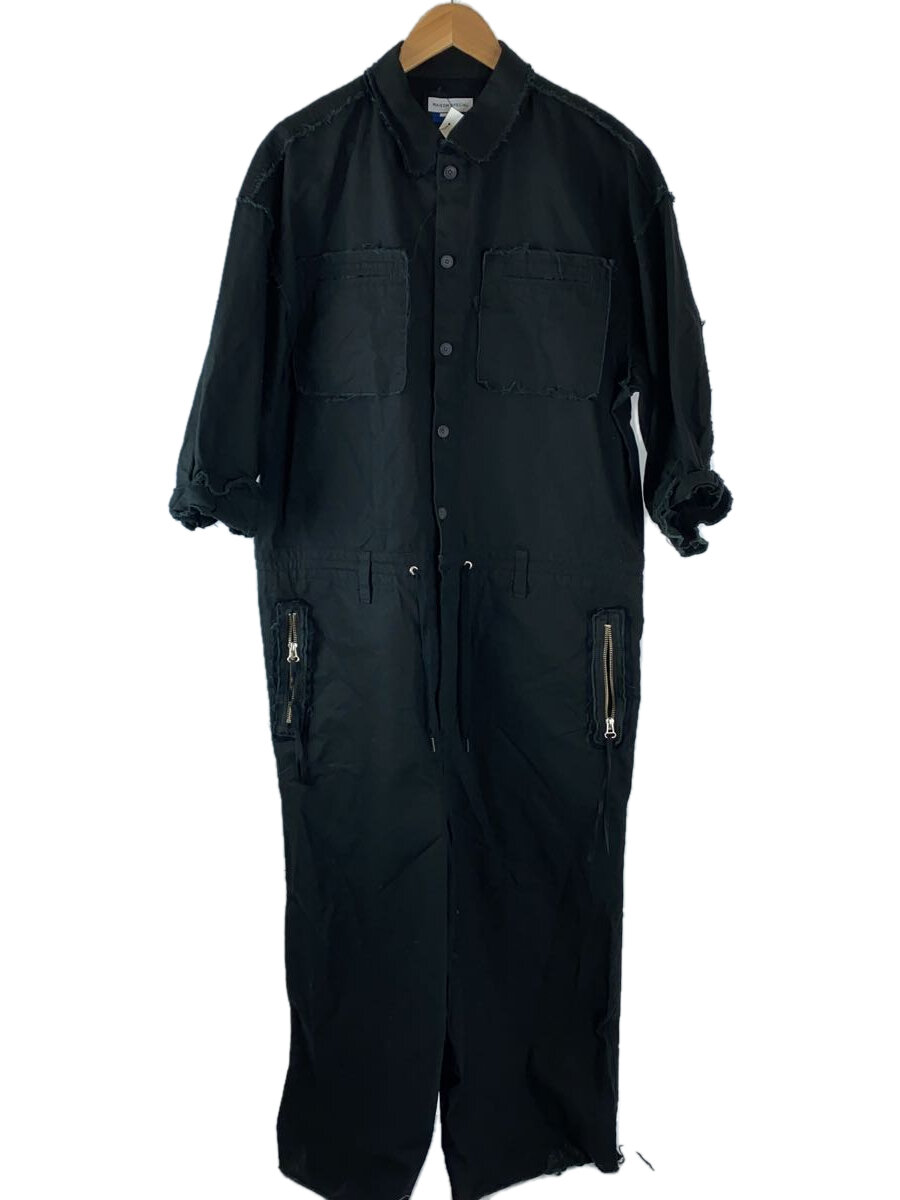 【中古】MAISON SPECIAL◆オールインワン/2/コットン/BLK/11231211402//【メンズウェア】
