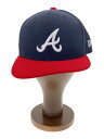 【中古】NEW ERA◆キャップ/7 5/8/ポリエステル/NVY/メンズ/208824 24182【服飾雑貨他】