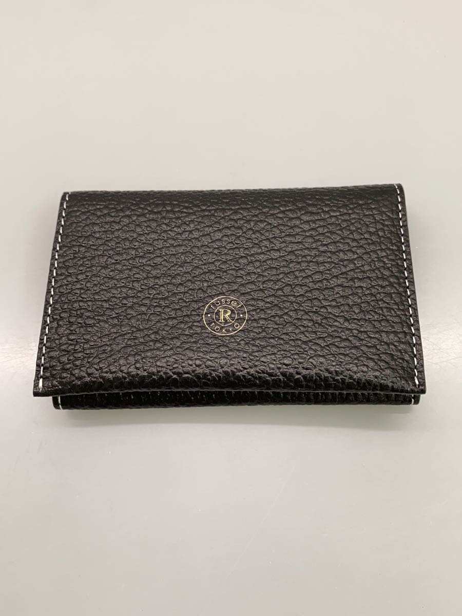 【中古】russet◆二つ折りカードケース/--/BLK/レディース//【服飾雑貨他】