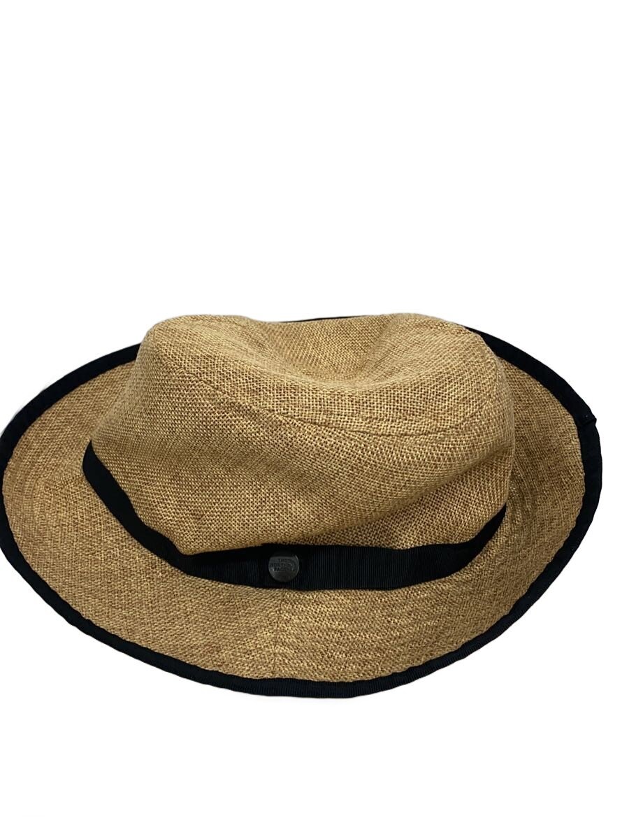 Straw Hat - 【中古】THE NORTH FACE◆ストローハット/M/ポリエステル/レディース/NN02341【服飾雑貨他】