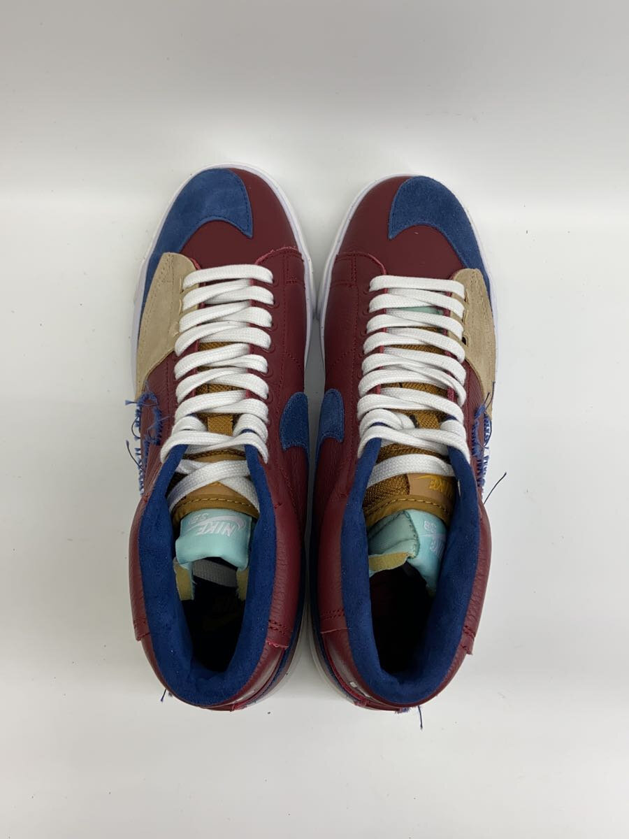 【中古】NIKE◆BLAZER MID EDGE_ブレーザー ミッド エッジ/27.5cm/BRW【シューズ】