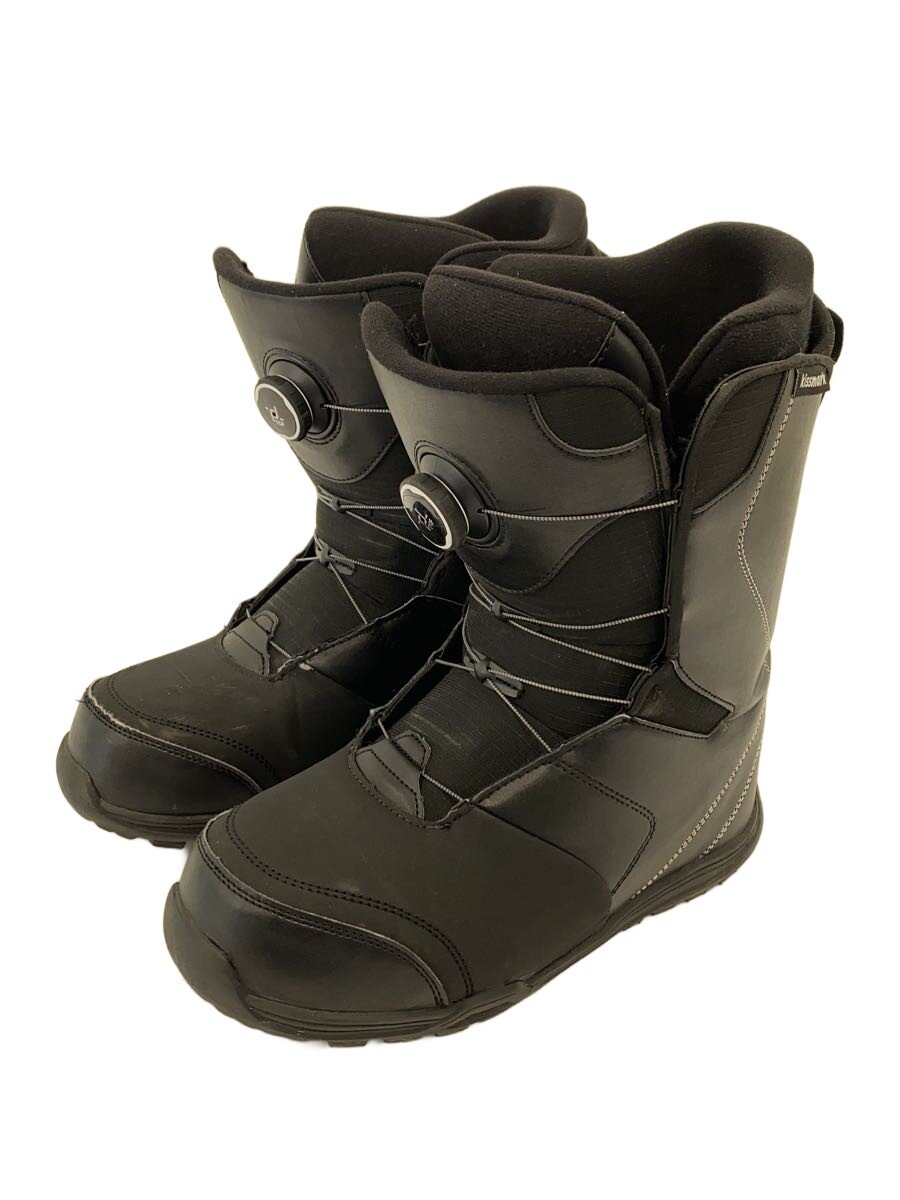 【中古】KISSMARK◆スノーボードブーツ/28cm/--/BLK//【スポーツ】