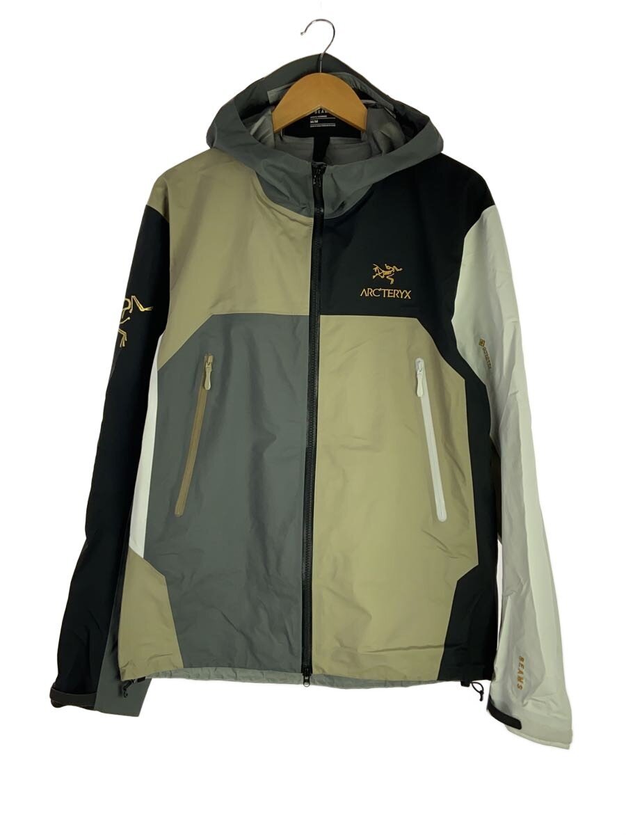 【中古】ARC’TERYX◆BETA JACKET/M/ナイロン/マルチカラー/無地/30010-137513/ジッパープル欠損【メンズウェア】