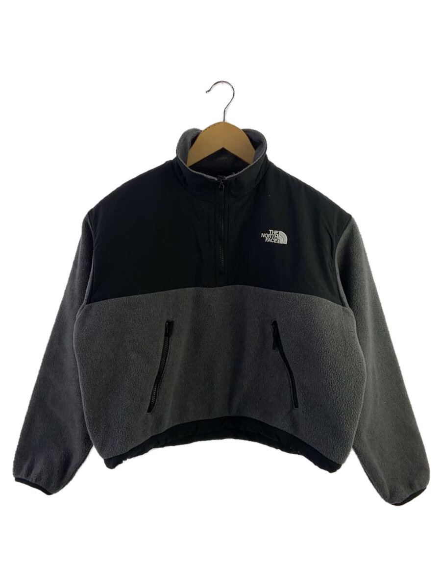 【中古】THE NORTH FACE◆フリースジャケット/M/ポリエステル/GRY/無地/NAW72332【レディースウェア】