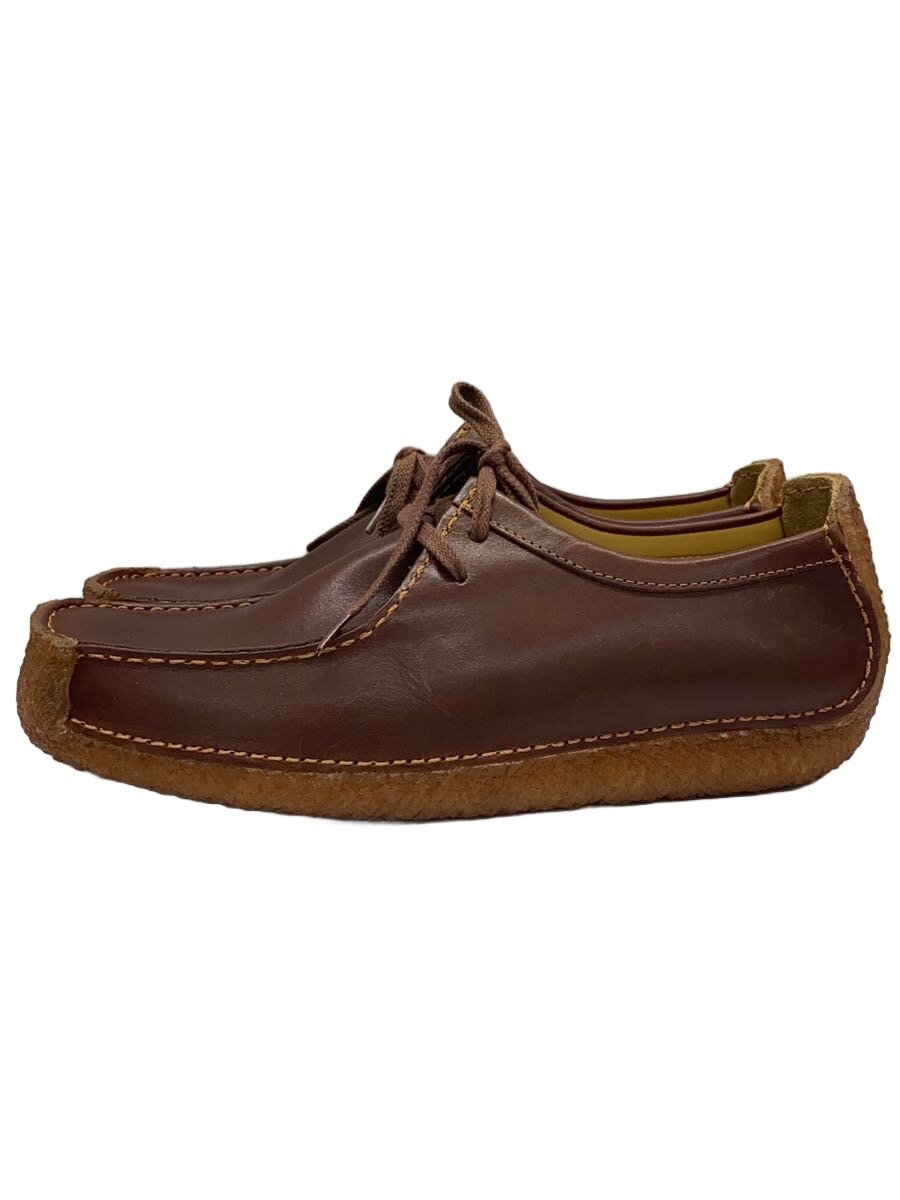 【中古】Clarks◆シューズ/UK7.5/ブラウン/081213292/? NULL ?【シューズ】
