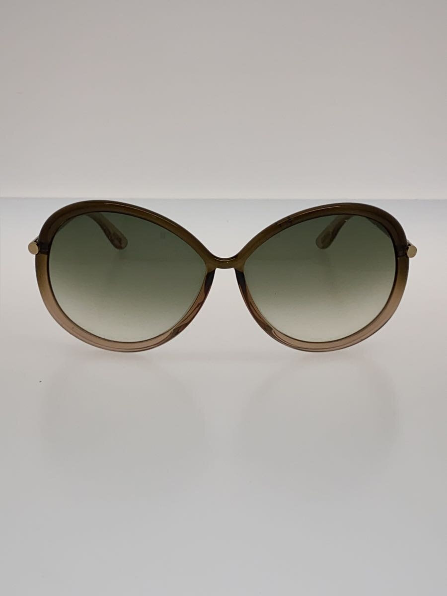 【中古】TOM FORD◆サングラス/プラスチック/BRW/GRY/レディース/TF162【服飾雑貨他】