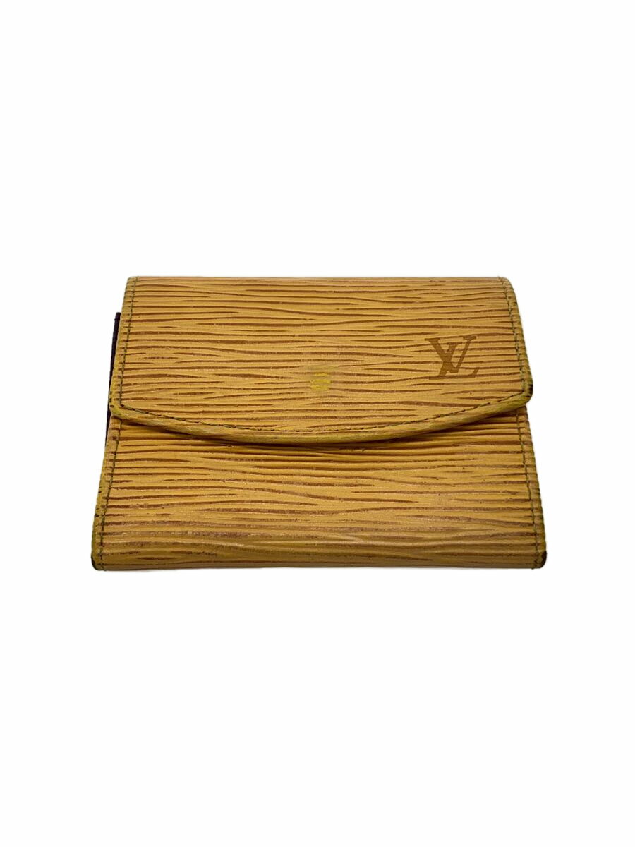【中古】LOUIS VUITTON◆コインケース/ポルト・サーンプル・_エピ_/レザー/ORN/メンズ【服飾雑貨他】