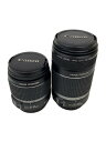 【中古】CANON◆EF-S 18-55mm/55-250mm/レンズ2個セット【カメラ】