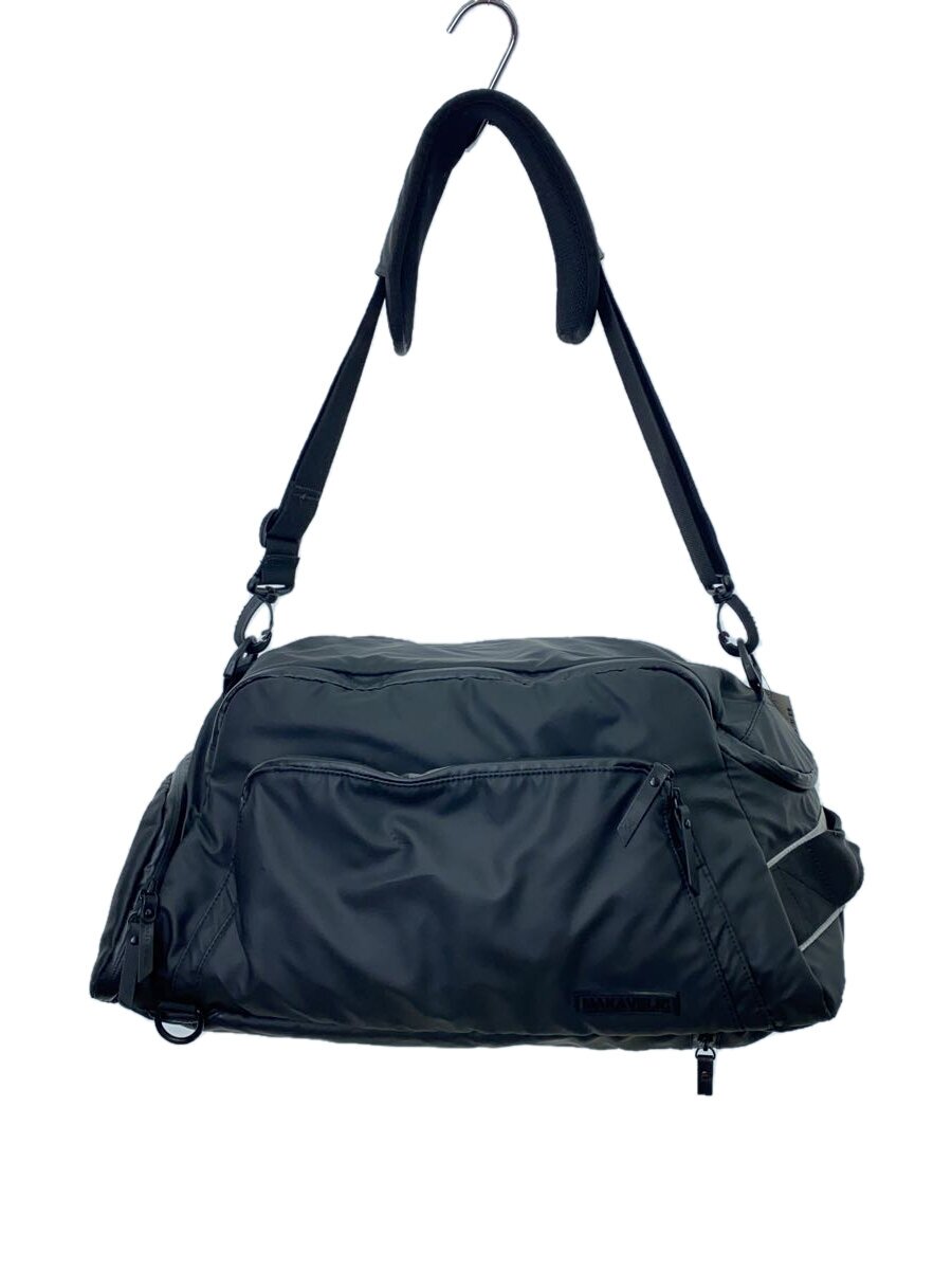 【中古】MAKAVELIC◆LUDUS STREAMLINE DUFFLE BAG/ポリエステル/BLK/3107-10401【バッグ】