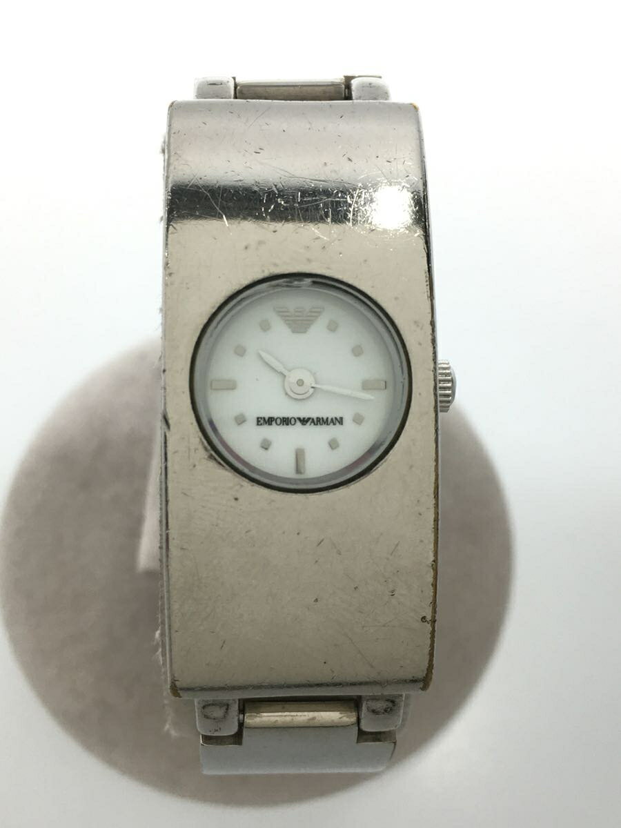 【中古】EMPORIO ARMANI◆クォーツ腕時