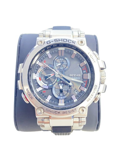 【中古】CASIO◆G-SHOCK/ソーラー腕時計/アナログ/ラバー/BLK/BLK/SS/MTG-B1000【服飾雑貨他】 【中古】CASIO◆G-SHOCK/ソーラー腕時計/アナログ/ラバー/BLK/BLK/SS/MTG-B1000【服飾雑貨他】