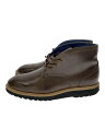 【中古】COLE HAAN◆チャッカブーツ/US7.5/BRW/レザー【シューズ】