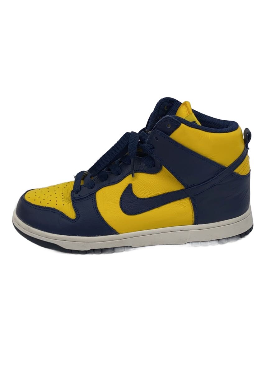 NIKE◆DUNK RETRO QS/ダンクレトロ/イエロー/850477-700/27cm/YLW/レザー