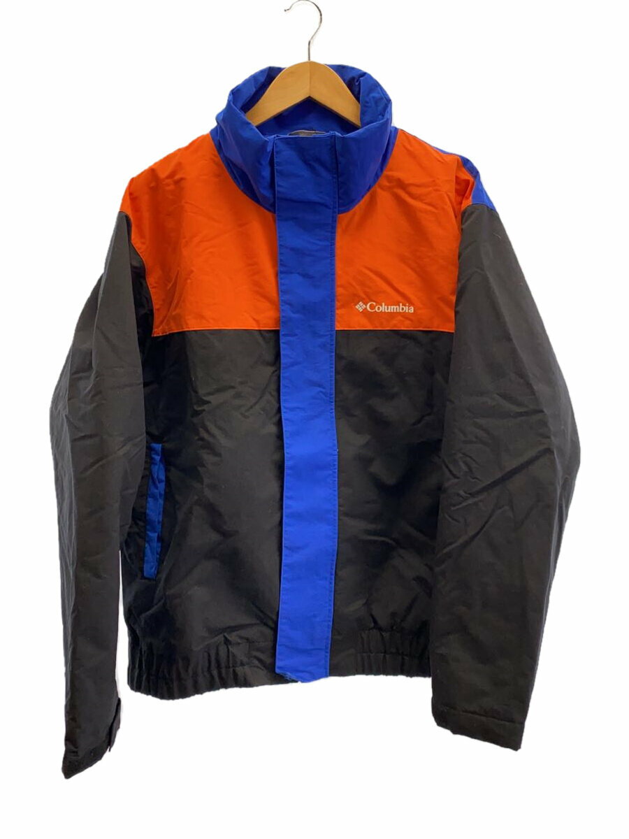 【中古】Columbia◆ナイロンジャケット/XL/ナイロン/BLK/無地/PM5725【メンズウェア】