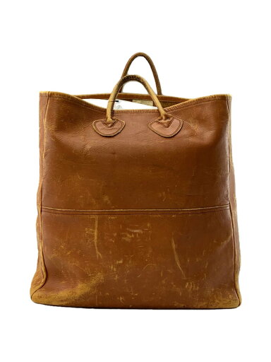 【中古】L.L.Bean◆Vintage/80s/BEAN TOTE/トートバッグ/レザー/ブラウン【バッグ】 【中古】L.L.Bean◆Vintage/80s/BEAN TOTE/トートバッグ/レザー/ブラウン【バッグ】