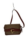 【中古】COACH◆ショルダーバッグ/キャンバス/CML/総柄【バッグ】