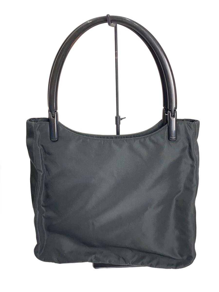 PRADA - 【中古】PRADA◆ハンドバッグ/ナイロン/BLK/無地【バッグ】