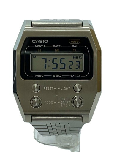 【中古】CASIO◆クォーツ腕時計_その他/デジタル/--/SLV/SLV//【服飾雑貨他】 【中古】CASIO◆クォーツ腕時計_その他/デジタル/--/SLV/SLV//【服飾雑貨他】