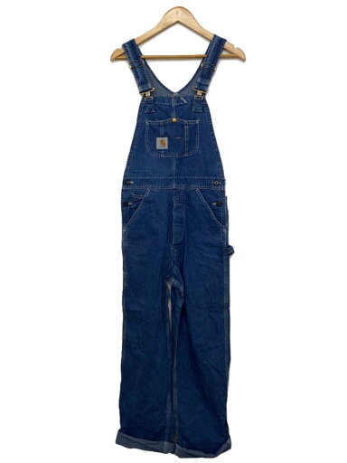 【中古】Carhartt◆80s/オーバーオール/--/デニム/IDG【メンズウェア】 【中古】Carhartt◆80s/オーバーオール/--/デニム/IDG【メンズウェア】