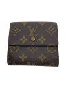 【中古】LOUIS VUITTON◆ポルト・モネ・ビエ・カルト・クレディ_モノグラム・キャンバス_BRW/PVC/BRW/レディース【服飾雑貨他】(4)