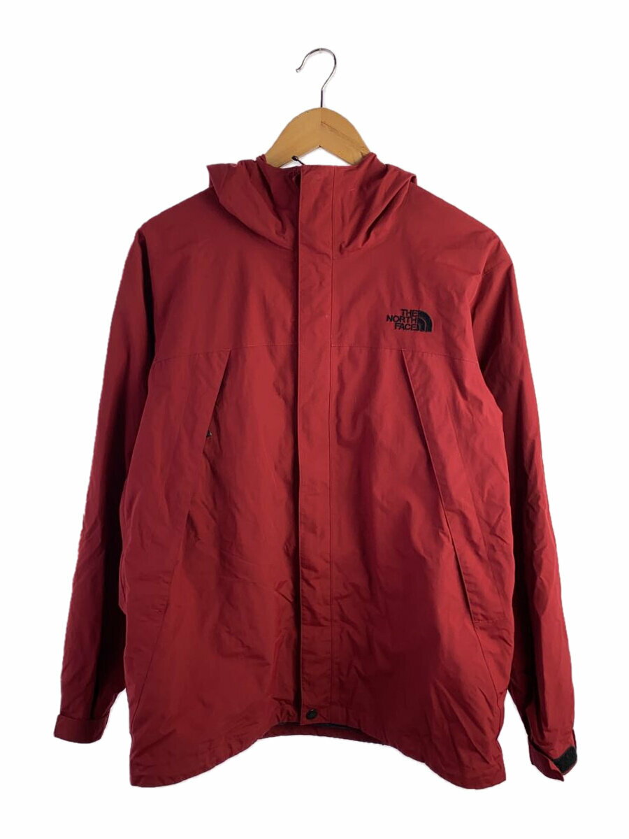 【中古】THE NORTH FACE◆SCOOP JACKET_スクープジャケット/M/ナイロン/BRD【メンズウェア】