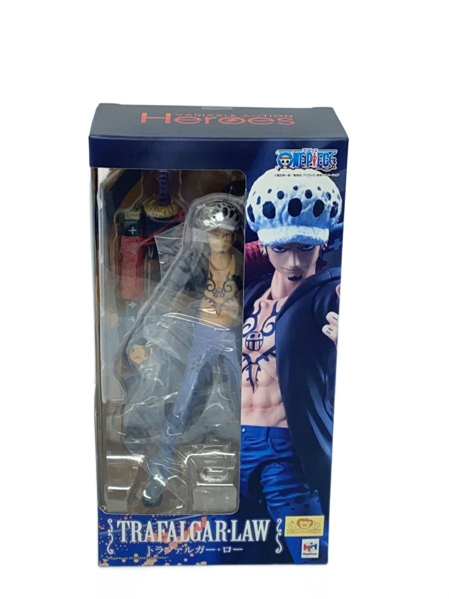 【中古】Mega House◆ワンピース/ヴァリアブルアクションヒーローズ/トラファルガー・ロー/フィギュア/コミック&アニメ【ホビー】
