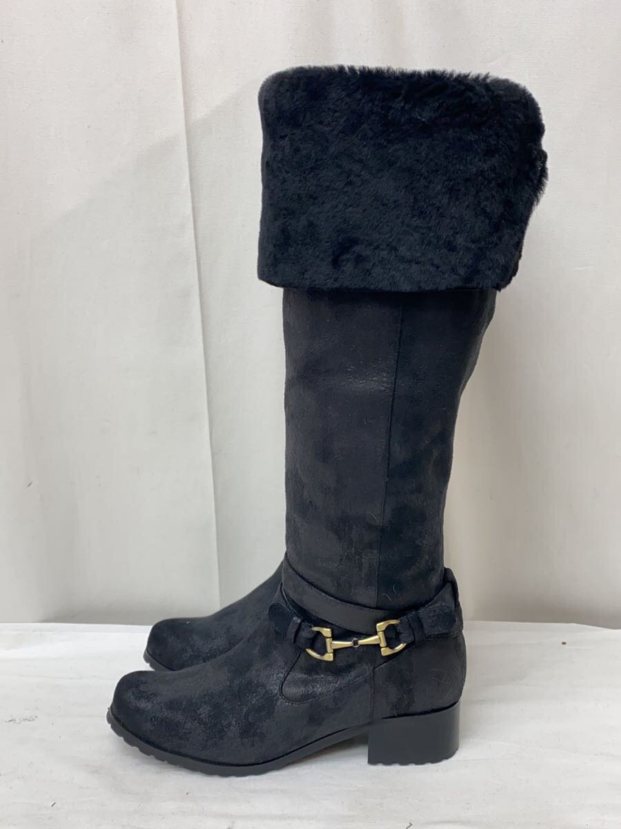 Saidogoa - 【中古】MICPROJECT/ロングブーツ/M/BLK/フェイクレザー【シューズ】