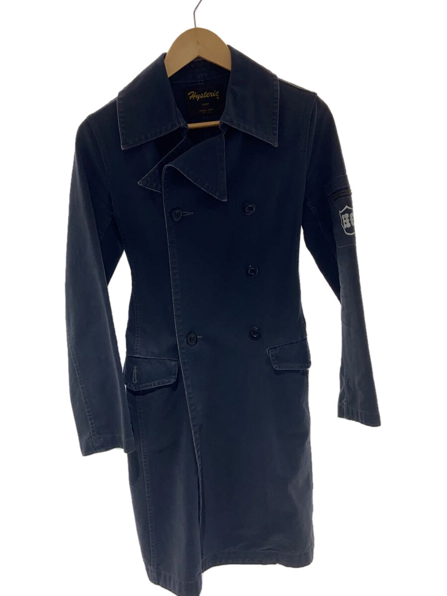 【中古】HYSTERIC GLAMOUR◆コート/FREE/コットン/NVY/2AC-7990【メンズウェア】