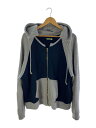 【中古】RANDY◆ジップパーカー/2/コットン/GRY/AW24-RCS04【メンズウェア】