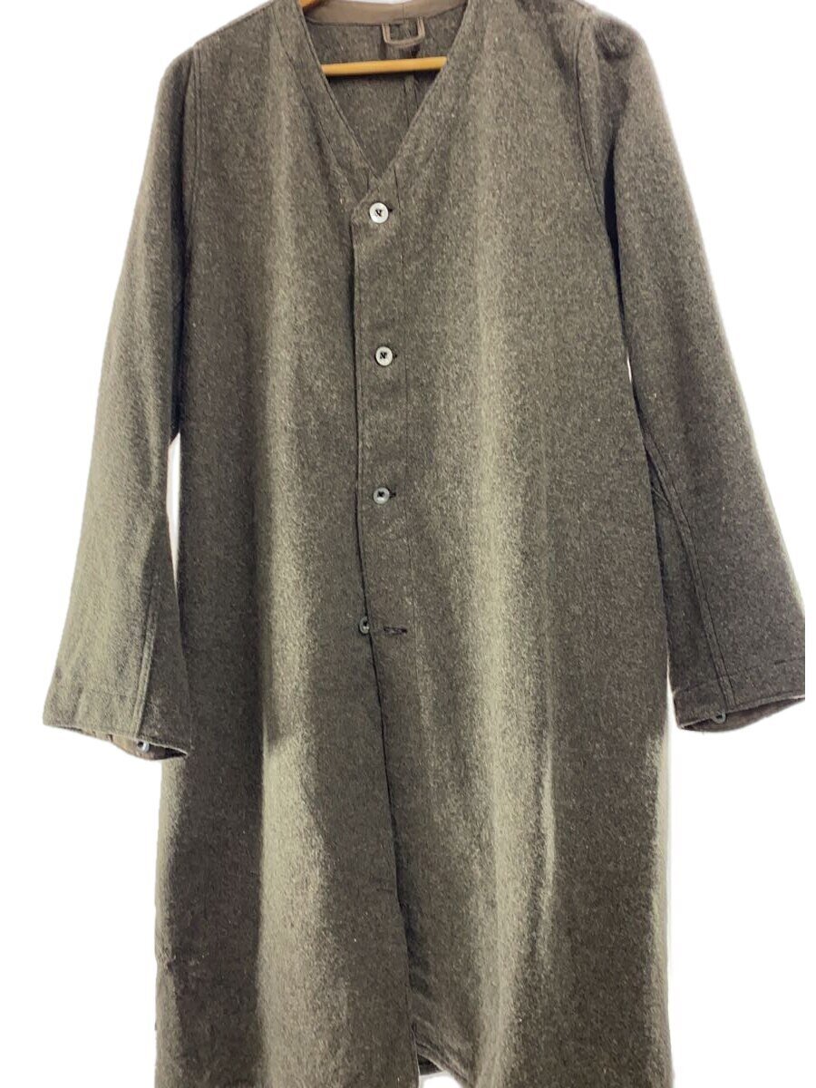 【中古】SWEDISH MILITARY◆コート/M39 liner coat/ウール/GRY/無地【メンズウェア】