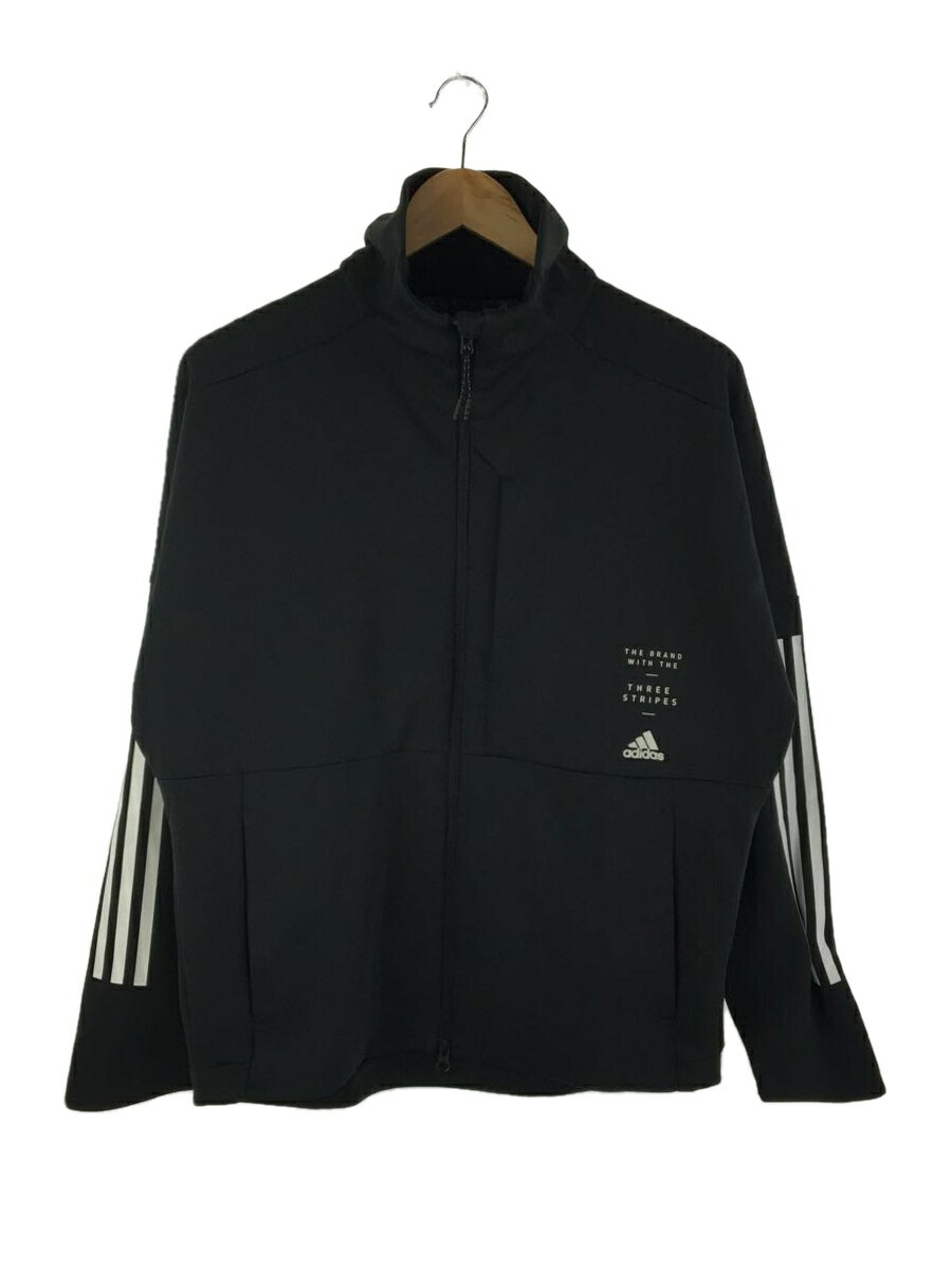 【中古】adidas◆ジャージ/M/ポリエステル/BLK/ED1997【メンズウェア】