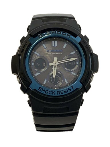 【中古】CASIO◆ソーラー腕時計・G-SHOCK/デジアナ/BLK【服飾雑貨他】 【中古】CASIO◆ソーラー腕時計・G-SHOCK/デジアナ/BLK【服飾雑貨他】