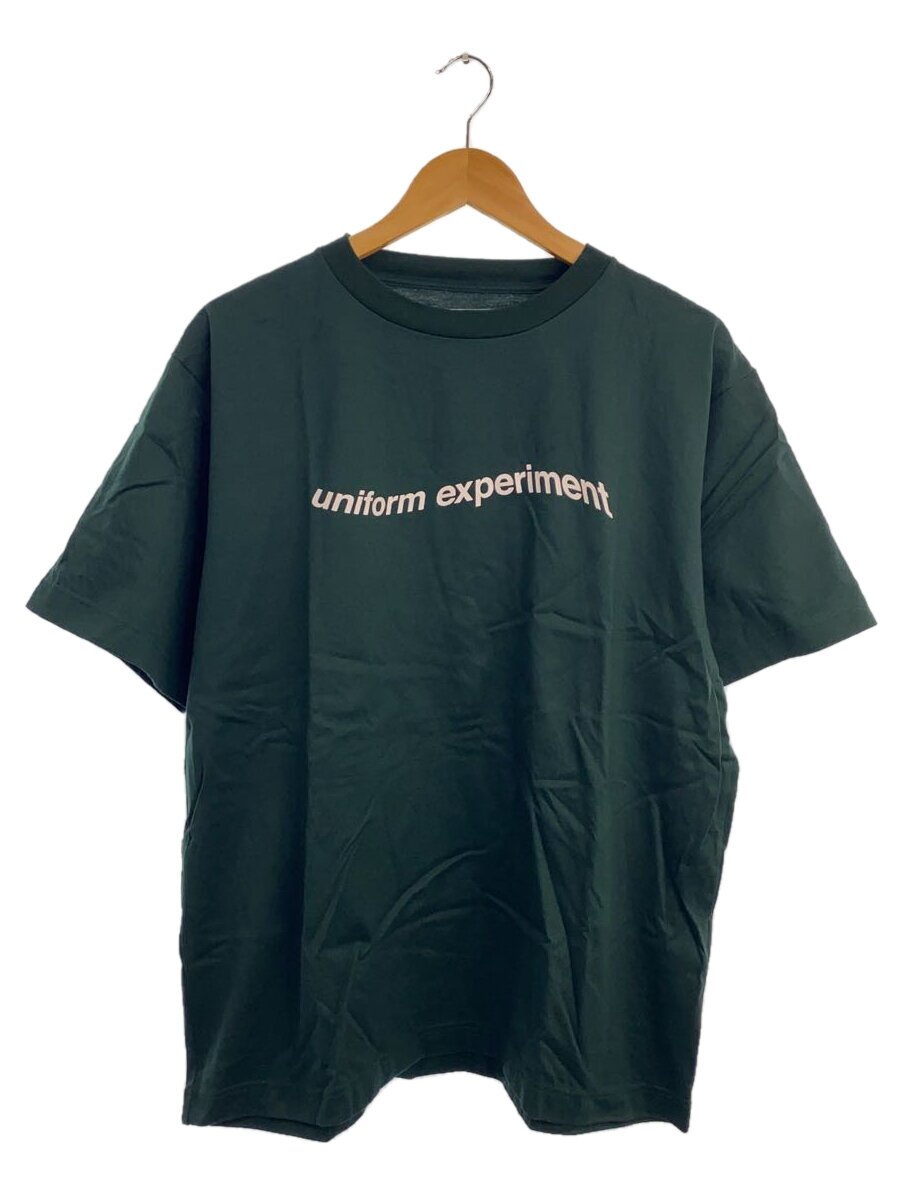 Rakuten - 【中古】uniform experiment◆Tシャツ/S/S AUTHENTIC WIDE TEE/2/コットン/GRN/UE-220051【メンズウェア】