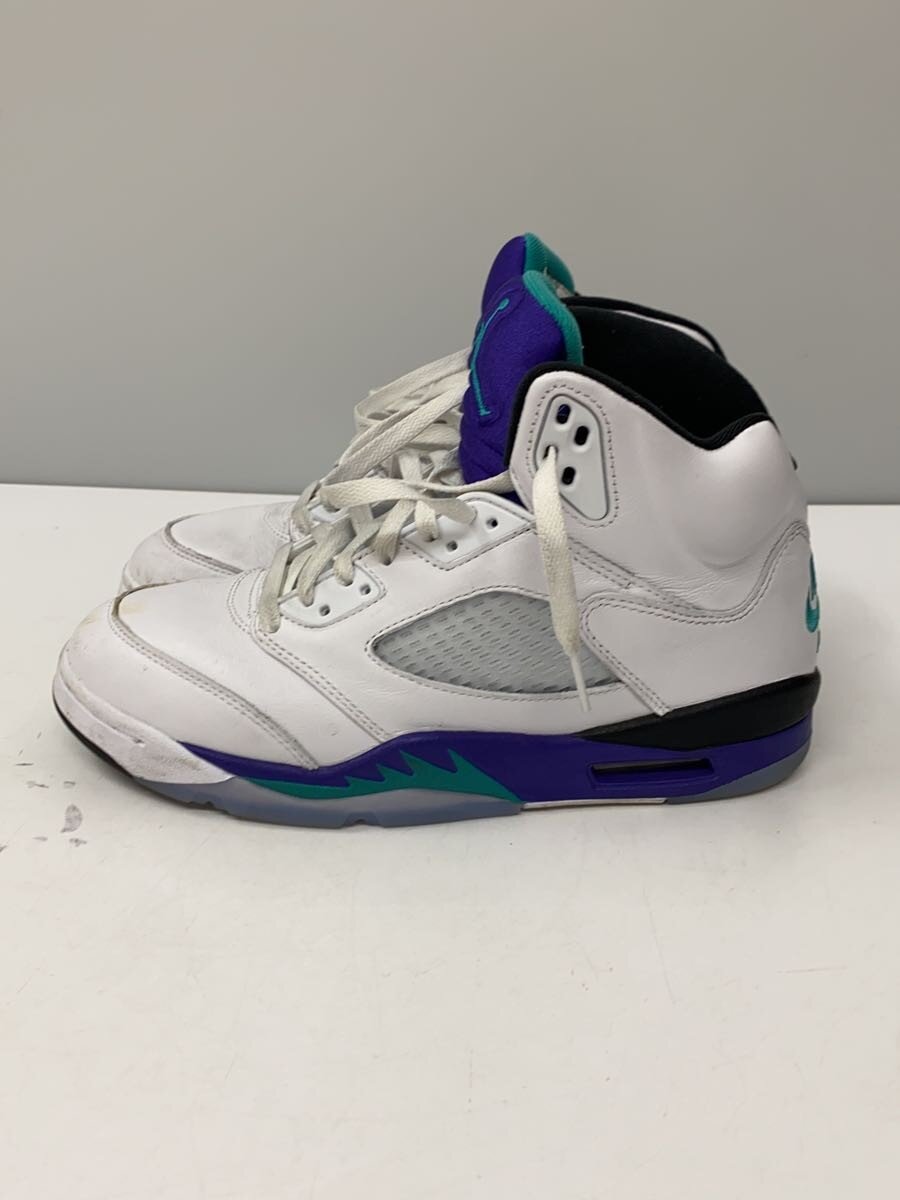 NIKE◆AIR JORDAN 5_エア ジョーダン 5/26.5cm/WHT/HQ7978-100